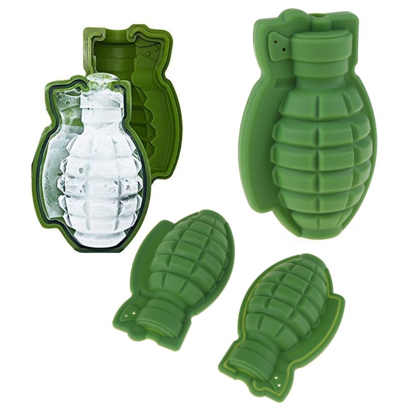 Grenade Ice Cube Mold